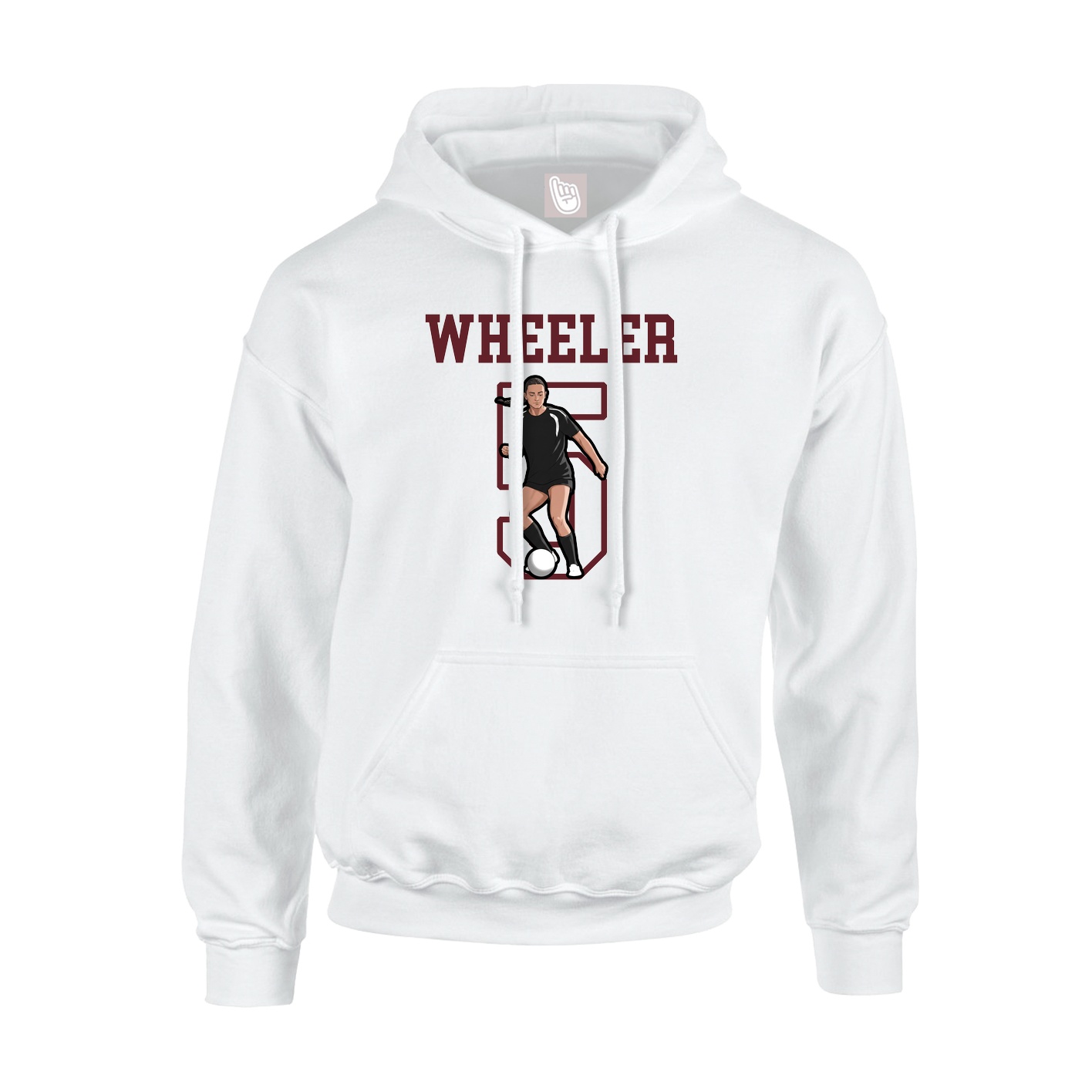 Youth Hoodie — Shirsey in White