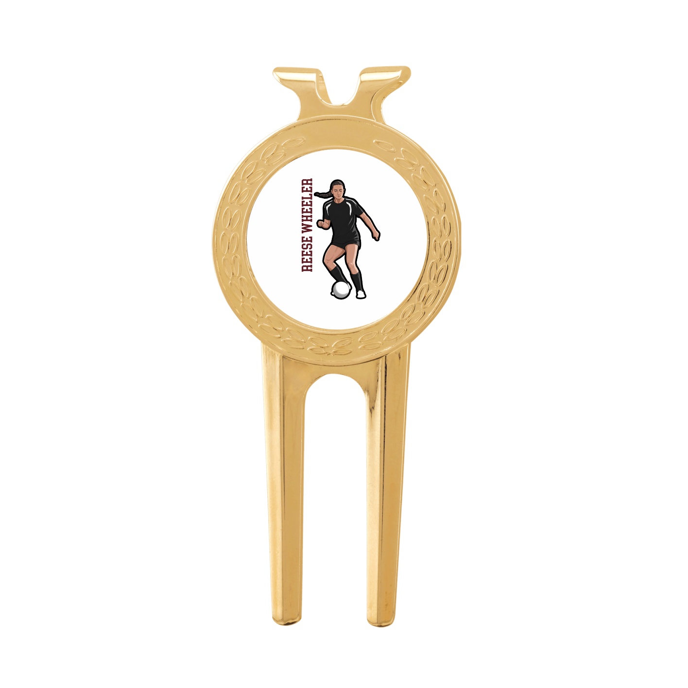Divot Tool with Ball Marker — Name Vertical in Classic