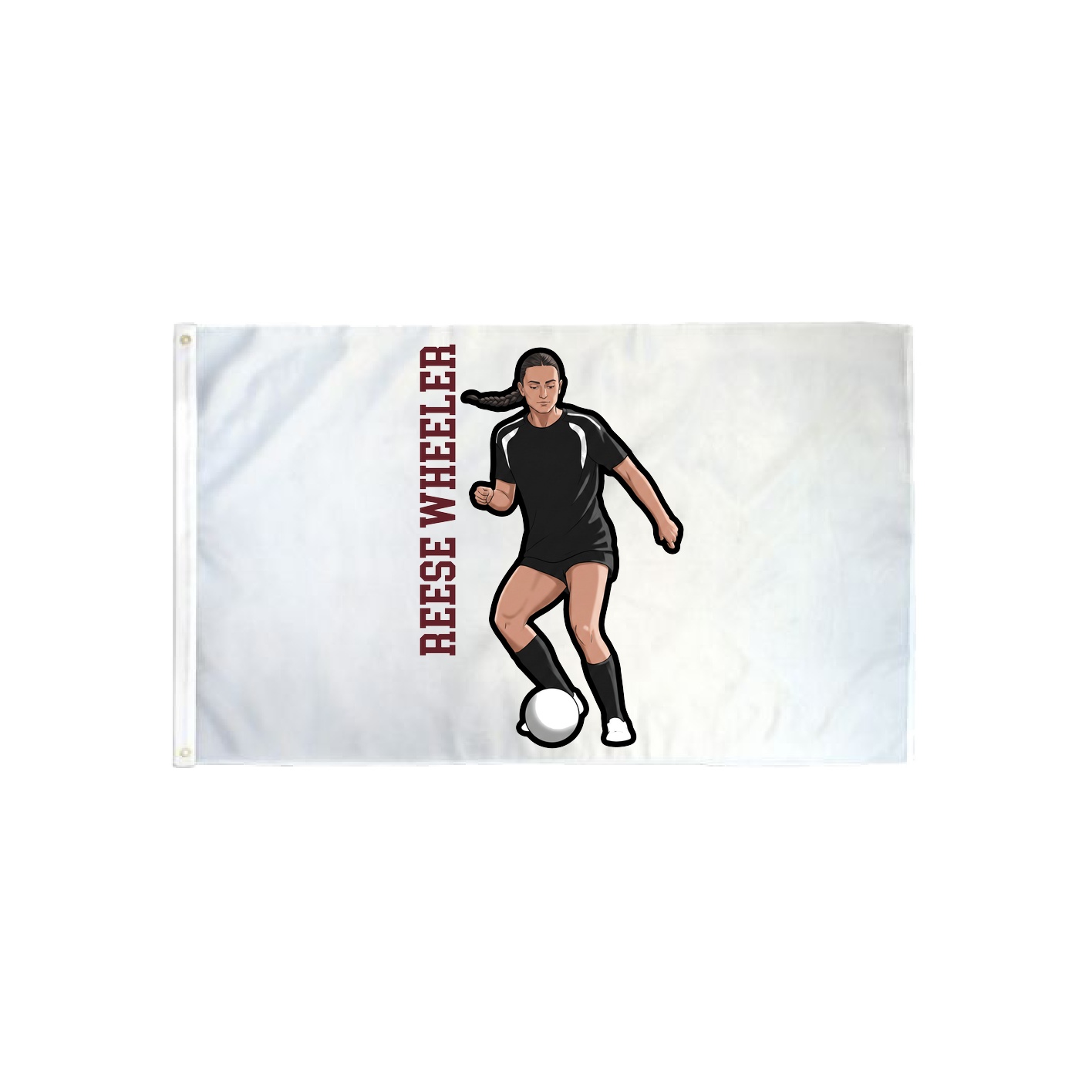 3x5 Flag — Name Vertical in Classic