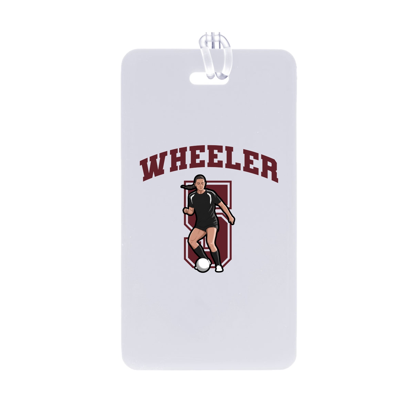 Bag Tag — Number in Classic