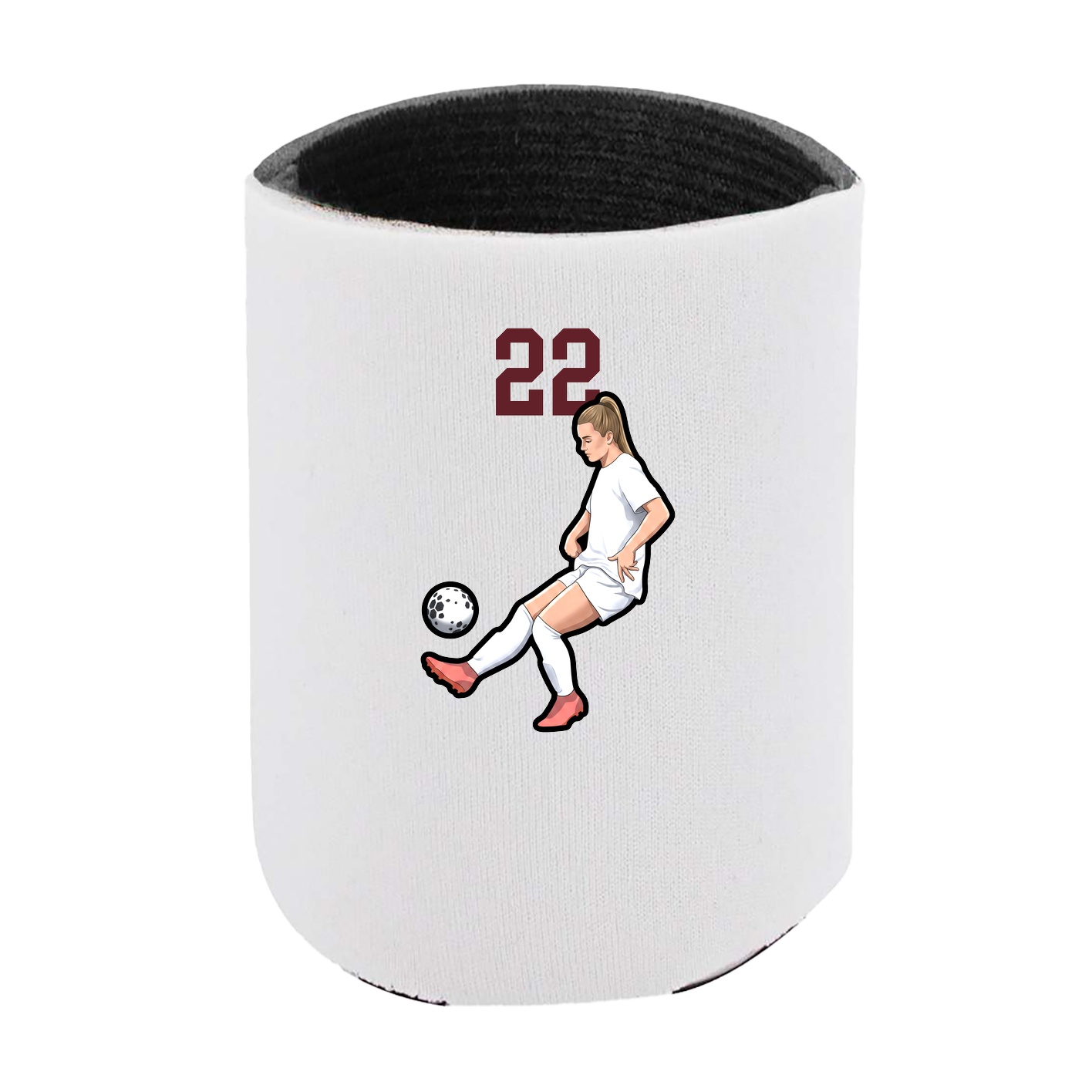 Can Holder — Number Top in White
