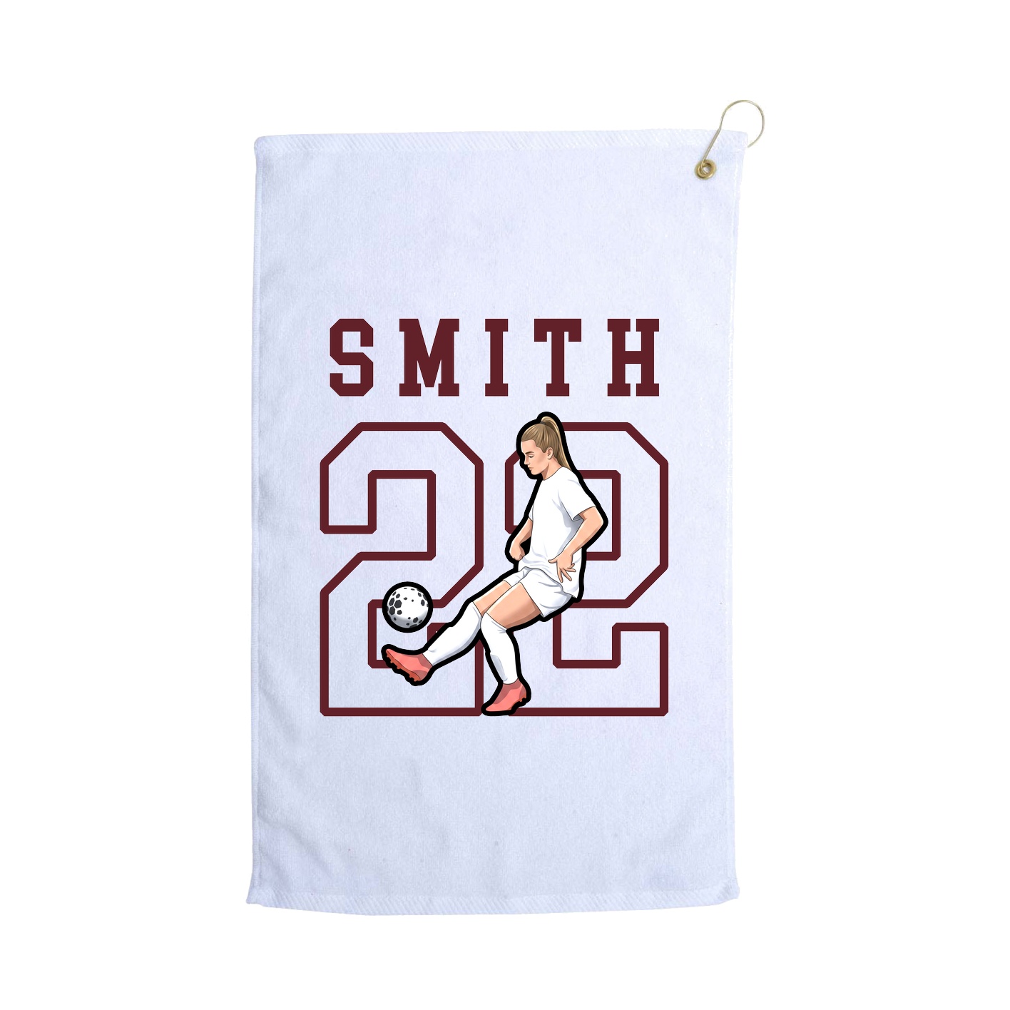 Golf Towel — Shirsey in White