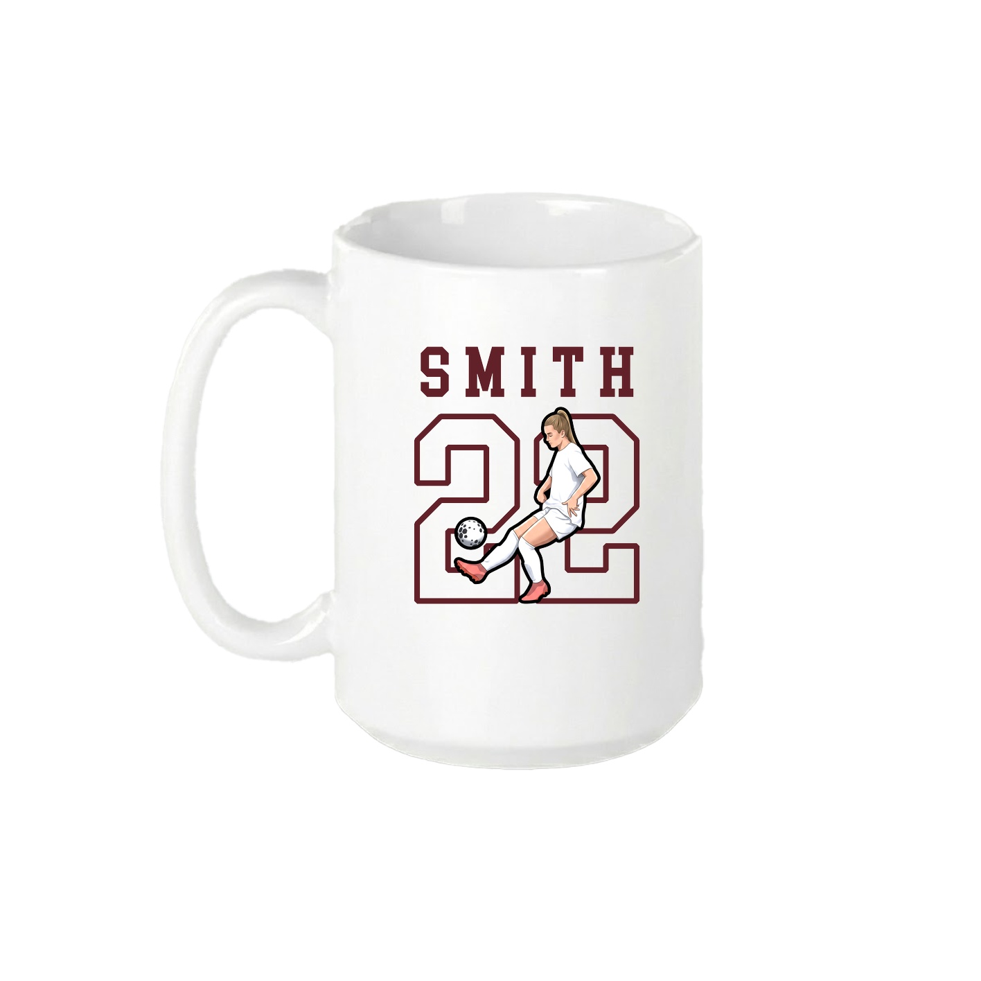 15oz Coffee Mug — Shirsey in White