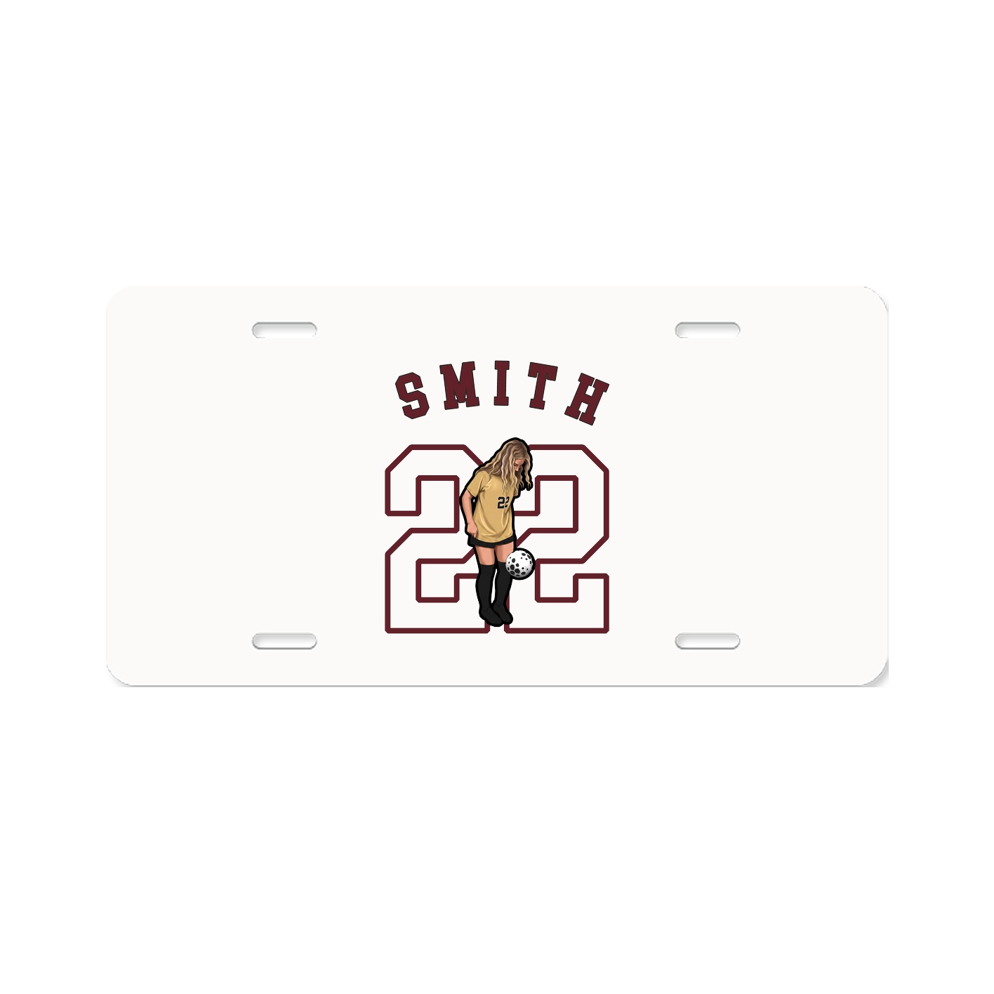 License Plate — Shirsey Arch in Classic