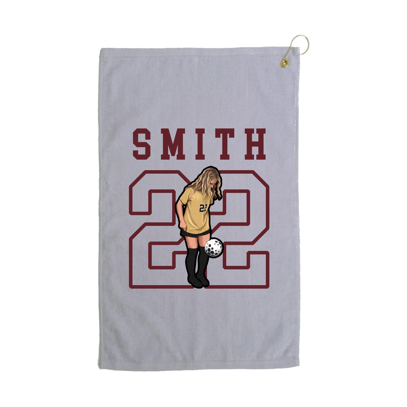 Golf Towel — Shirsey in Grey