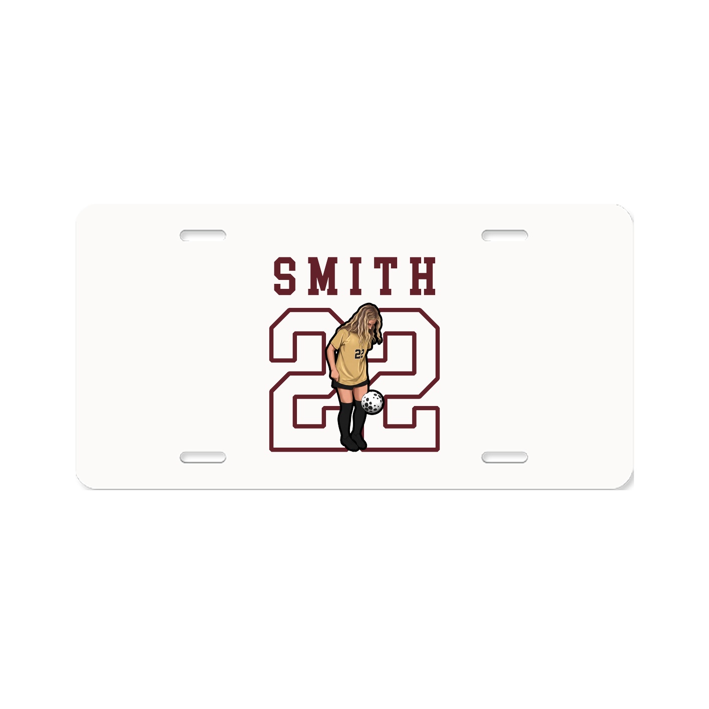 License Plate — Shirsey in Classic