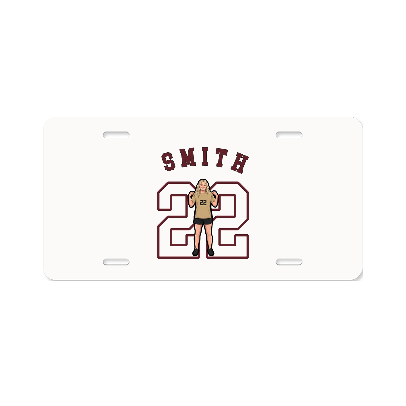 License Plate — Shirsey Arch in Classic