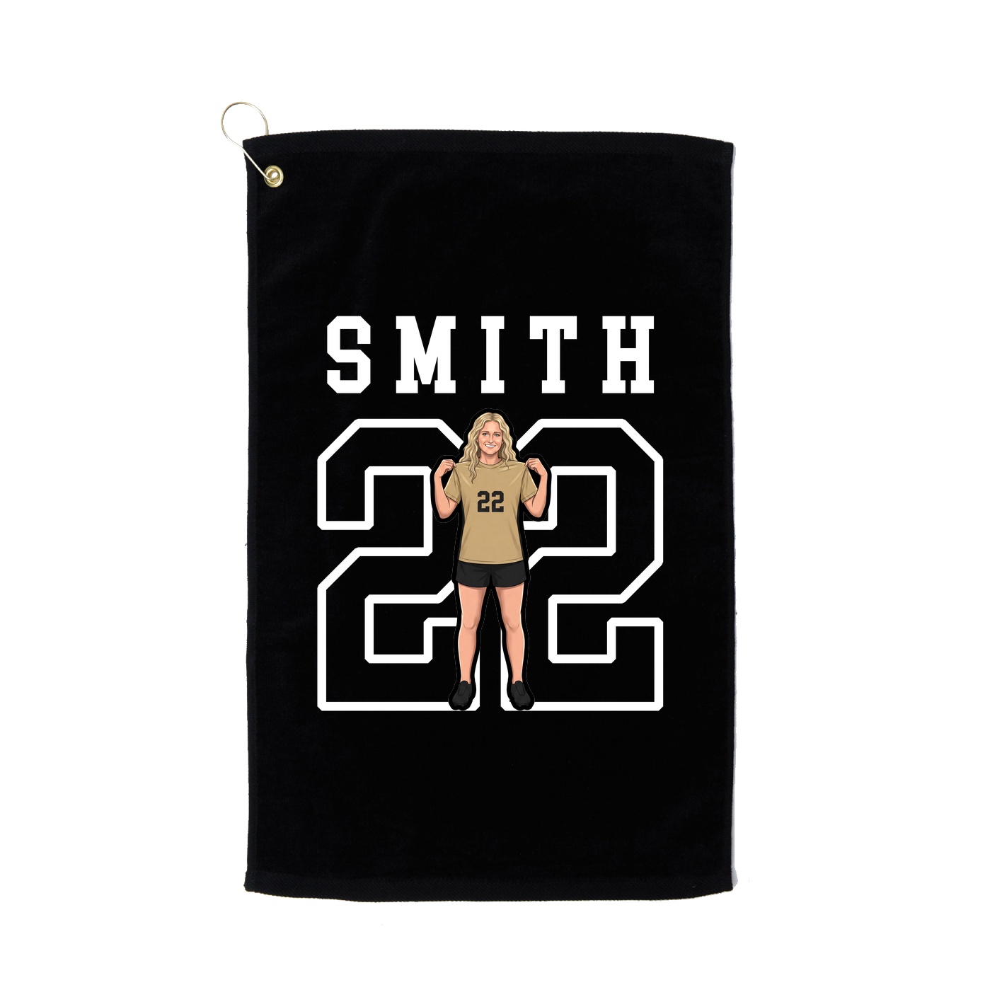 Golf Towel — Shirsey in Black