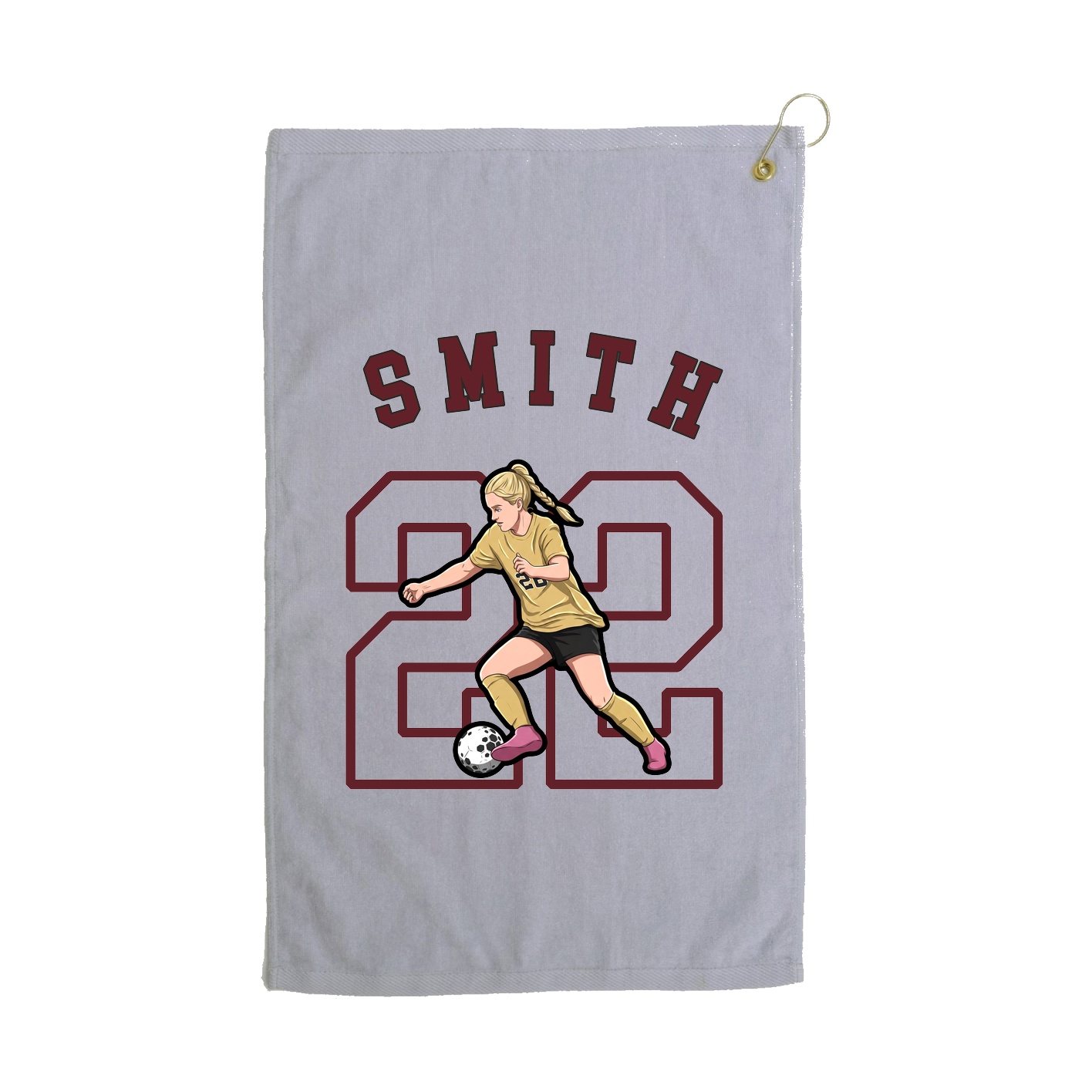 Golf Towel — Shirsey Arch in Grey