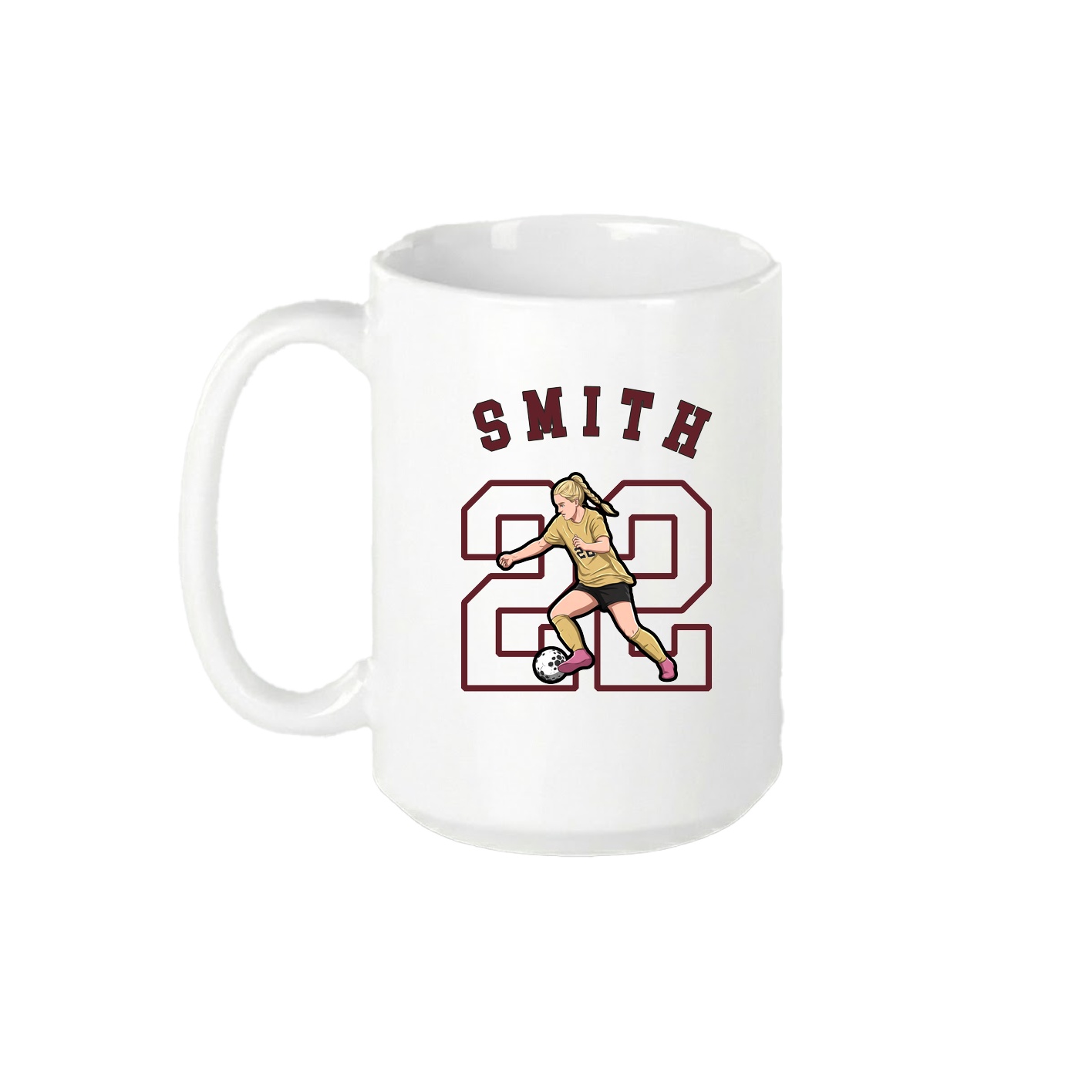 15oz Coffee Mug — Shirsey Arch in White