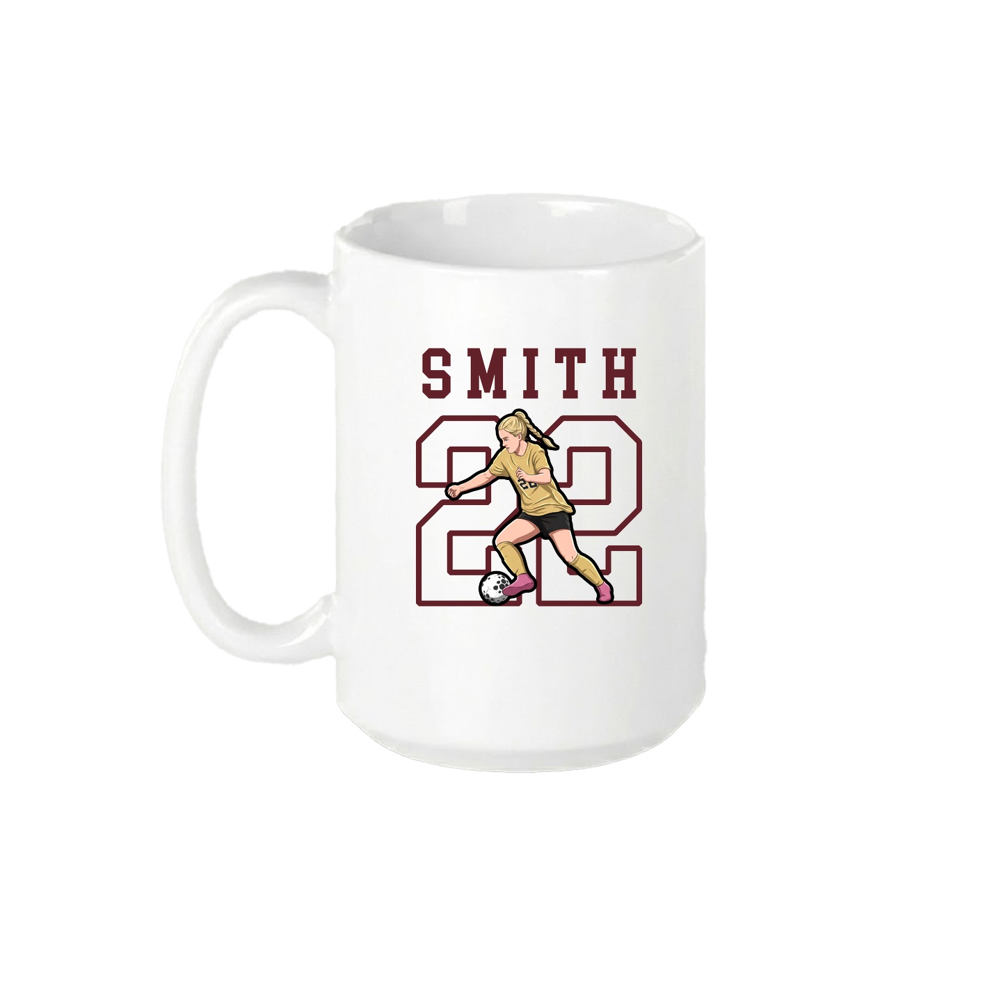 15oz Coffee Mug — Shirsey in White
