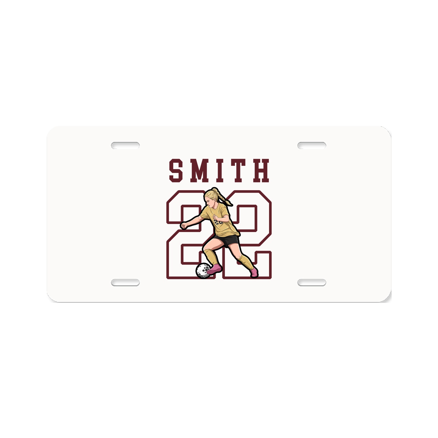 License Plate — Shirsey in Classic