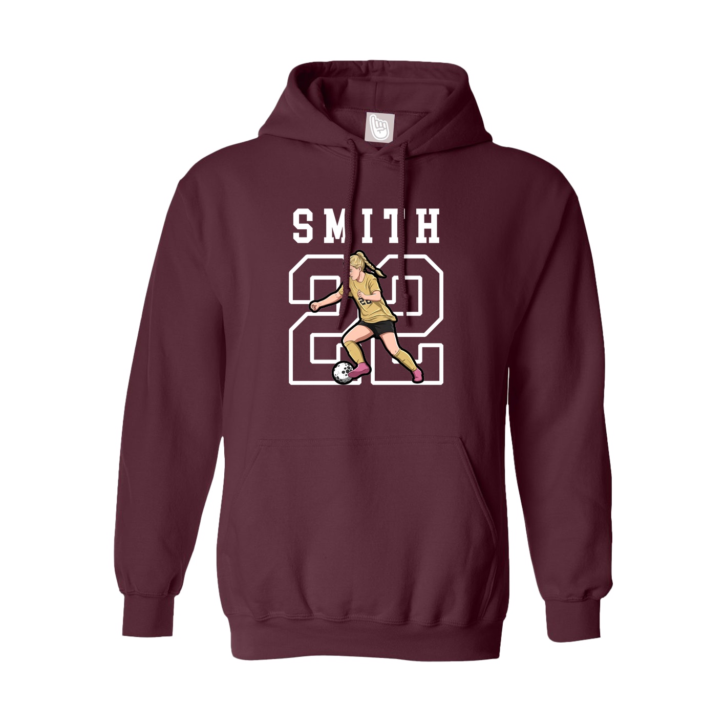 Youth Hoodie — Shirsey in Maroon