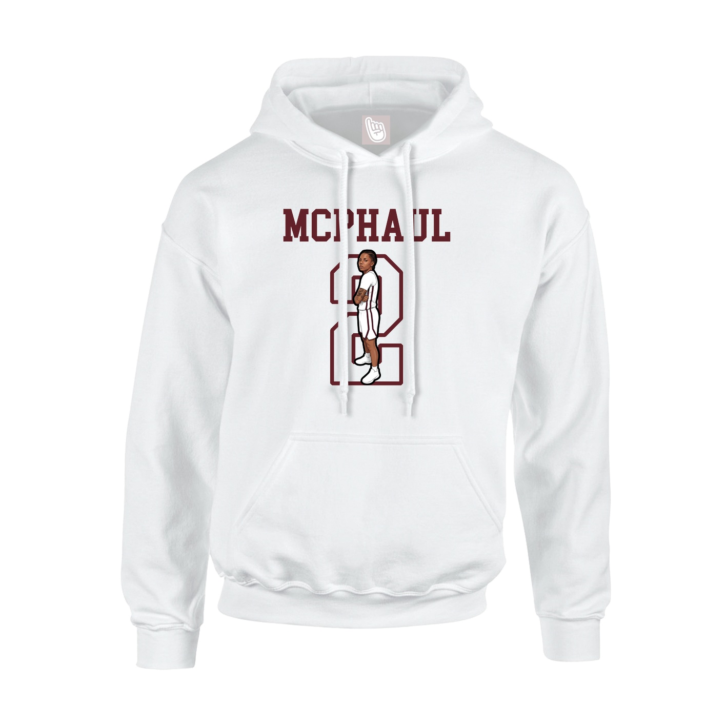 Youth Hoodie — Shirsey in White