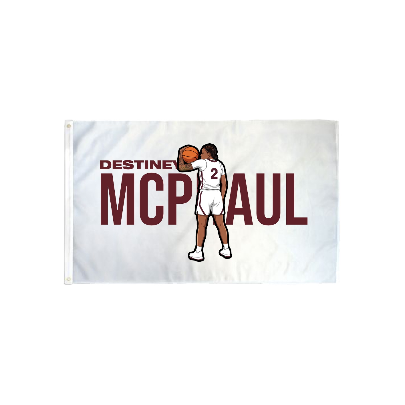 3x5 Flag — Player Name in Classic