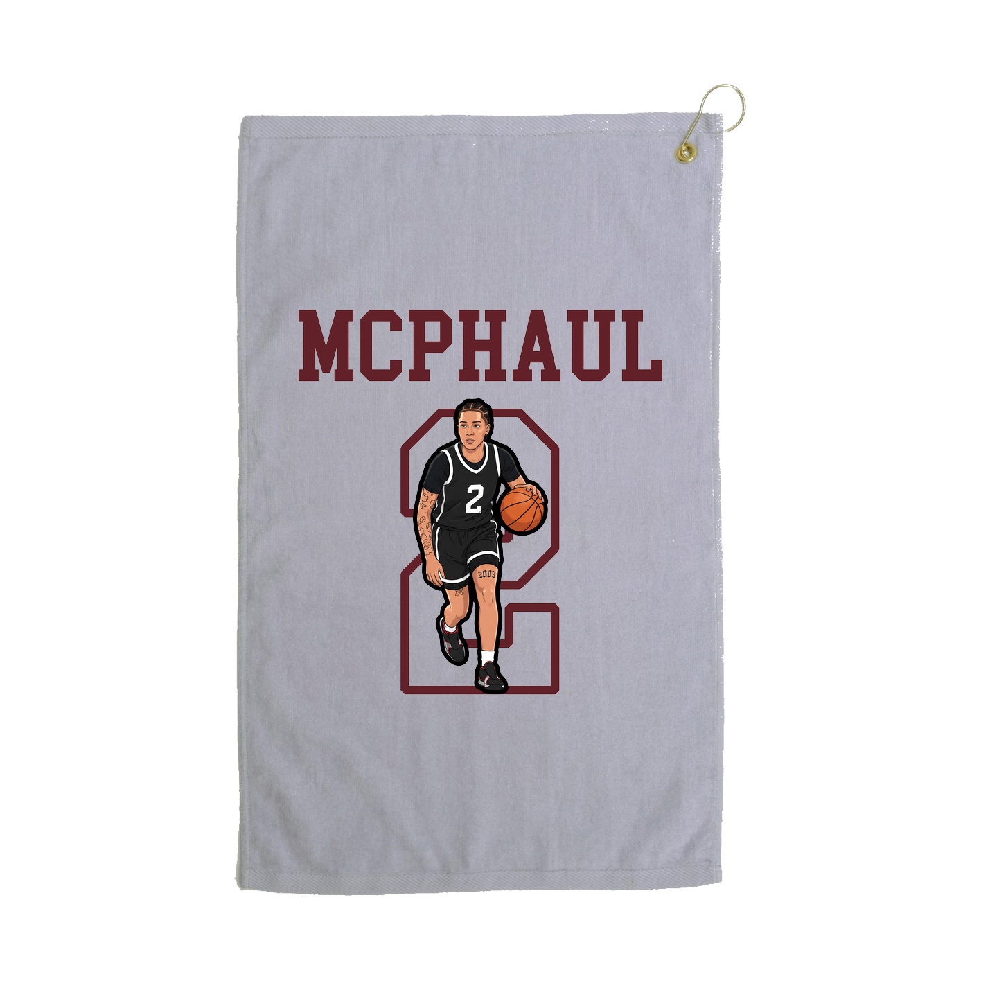 Golf Towel — Shirsey in Grey