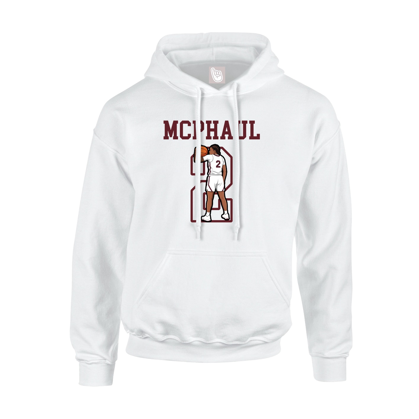 Youth Hoodie — Shirsey in White