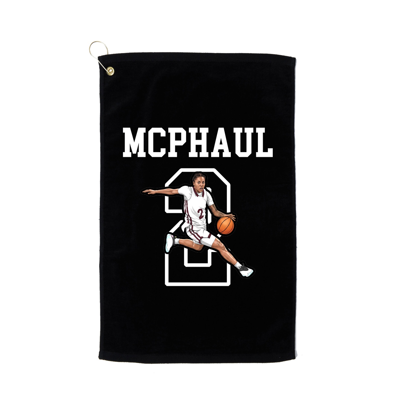 Golf Towel — Shirsey in Black
