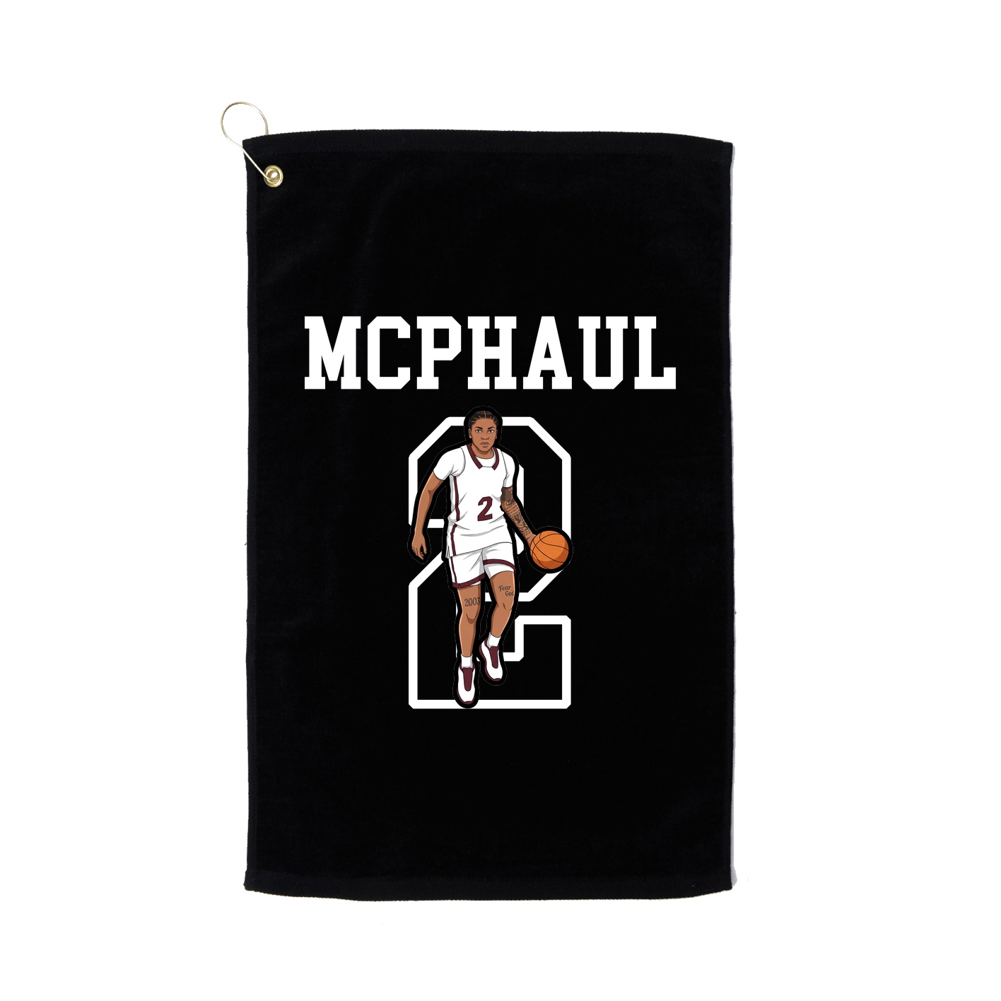 Golf Towel — Shirsey in Black