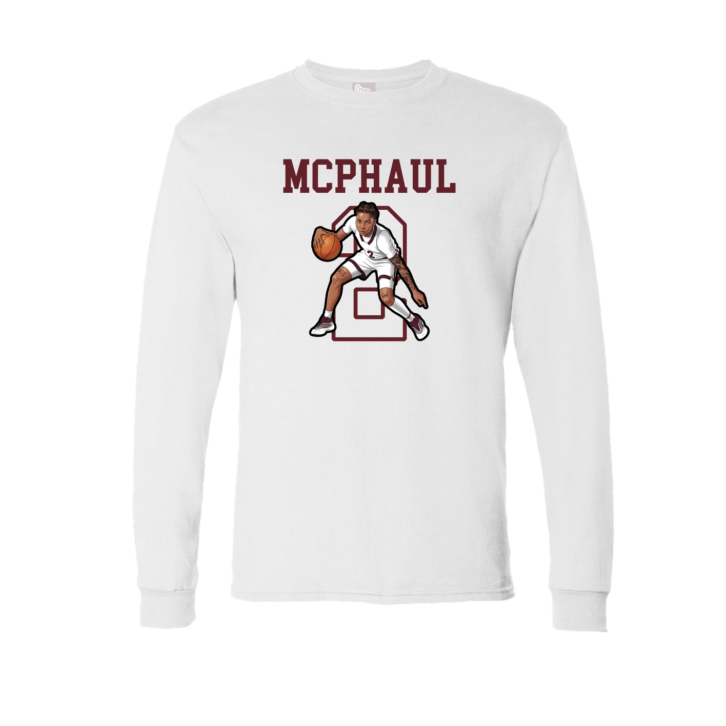 Long Sleeve Tee — Shirsey in White