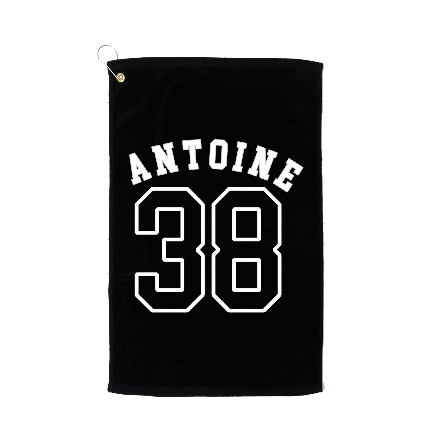 Golf Towel — Shirsey Arch in Black