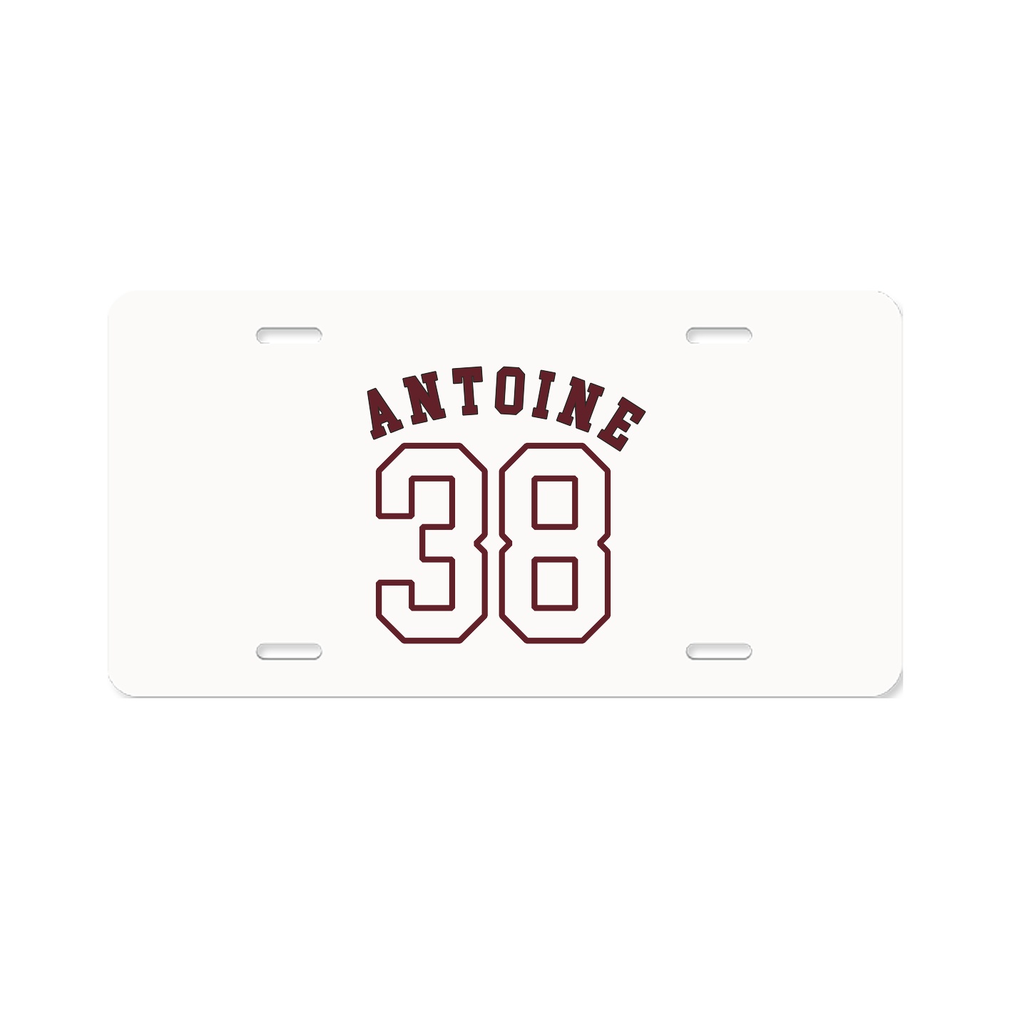 License Plate — Shirsey Arch in Classic