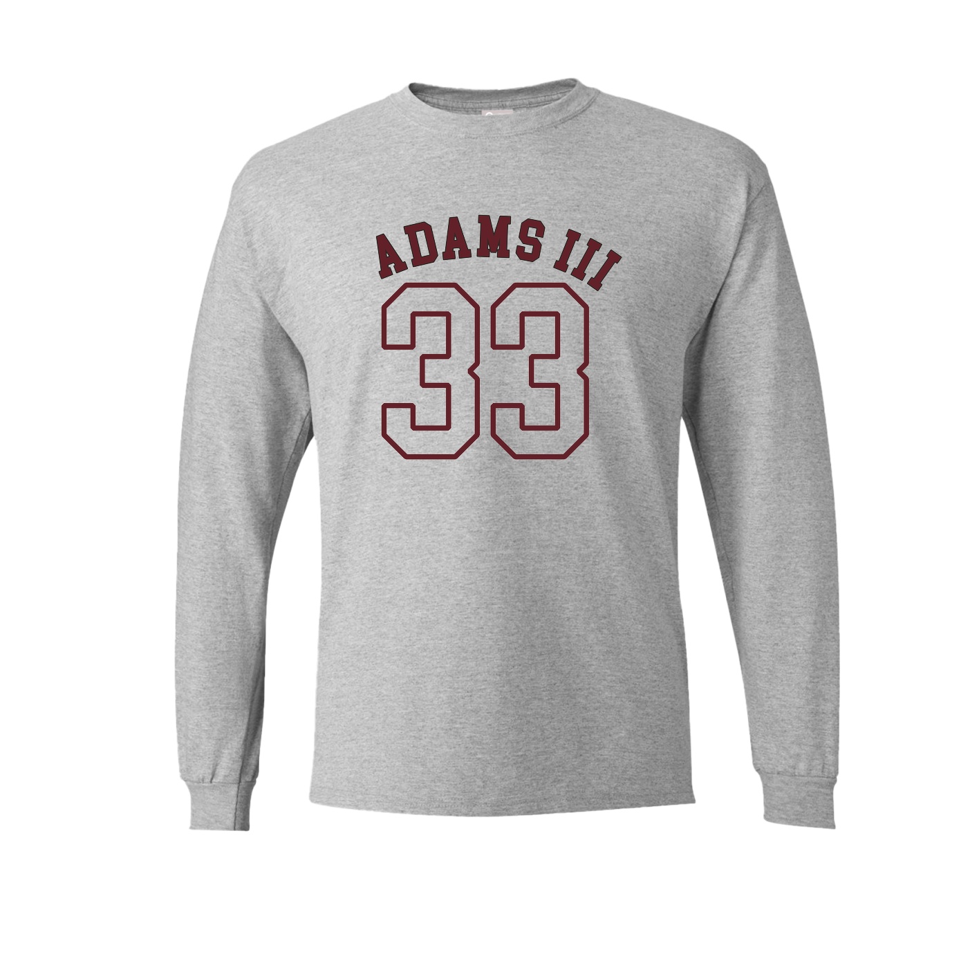 Long Sleeve Tee — Shirsey Arch in Grey