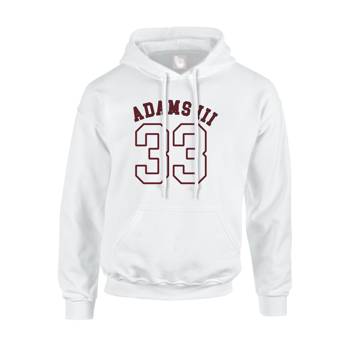 Hoodie — Shirsey Arch in White