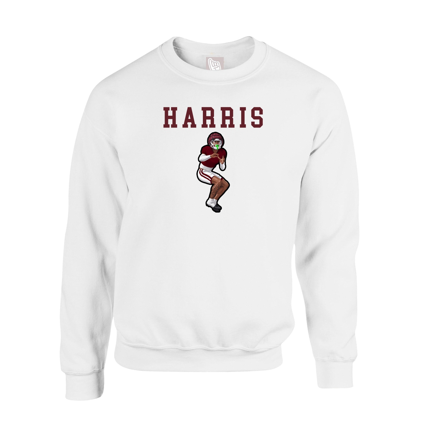 Fleece Crew — Shirsey in White