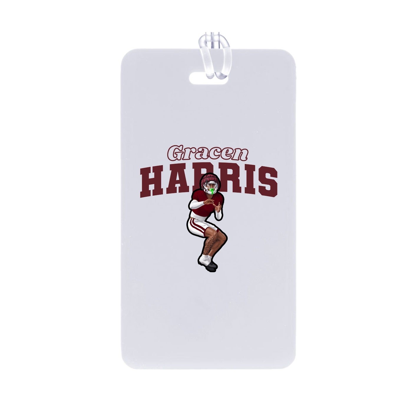 Bag Tag — Name Arch in Classic