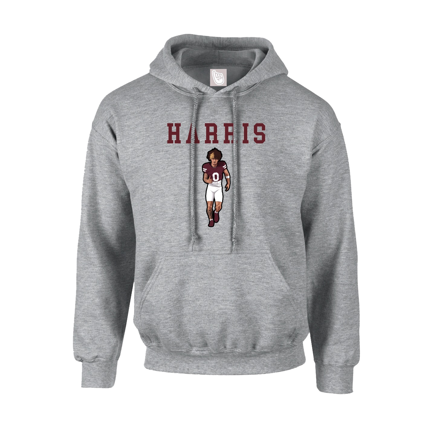 Youth Hoodie — Shirsey in Grey