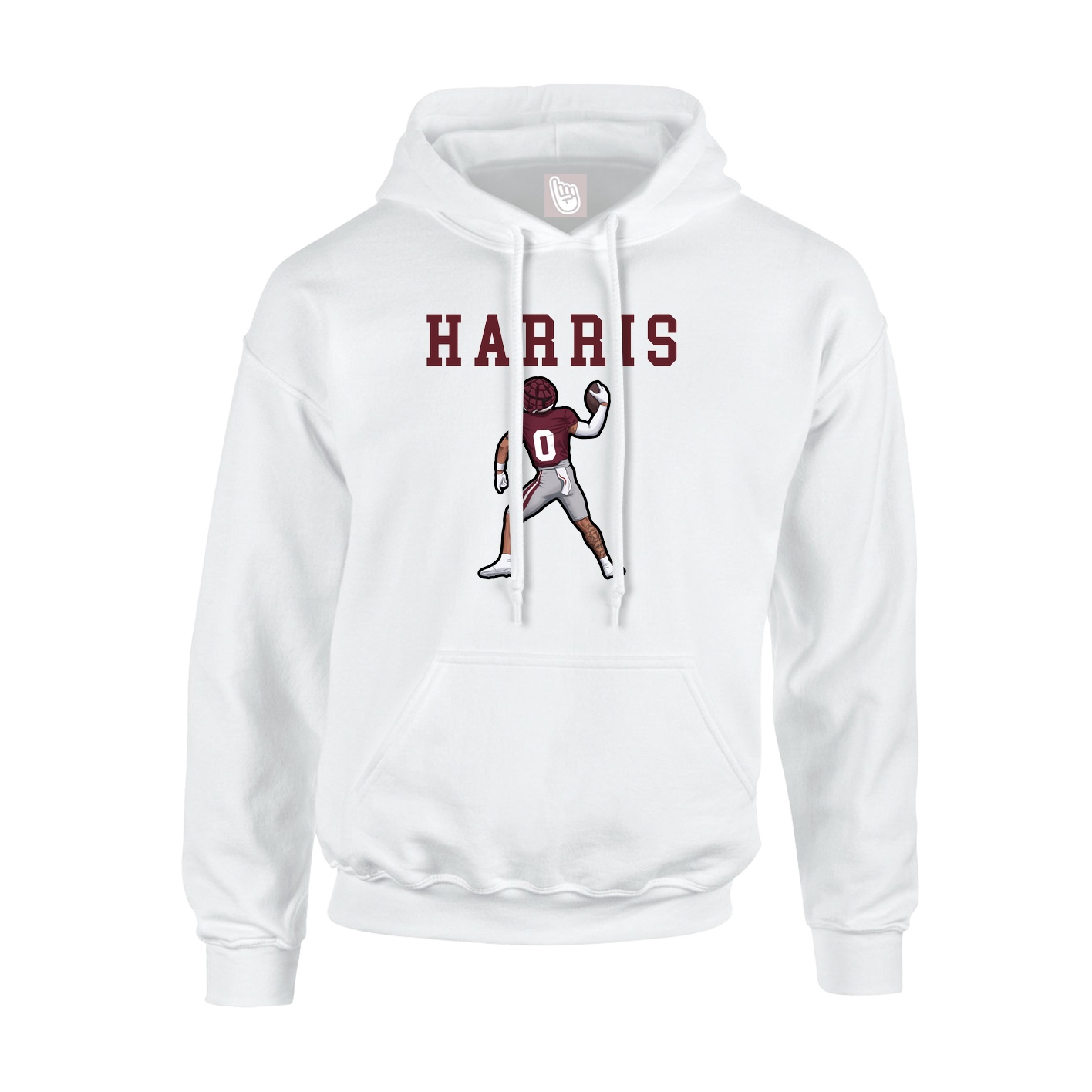 Youth Hoodie — Shirsey in White