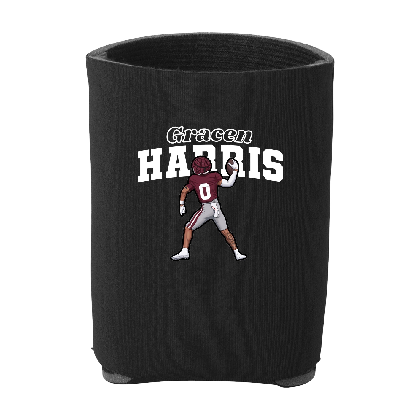 Can Holder — Name Arch in Black