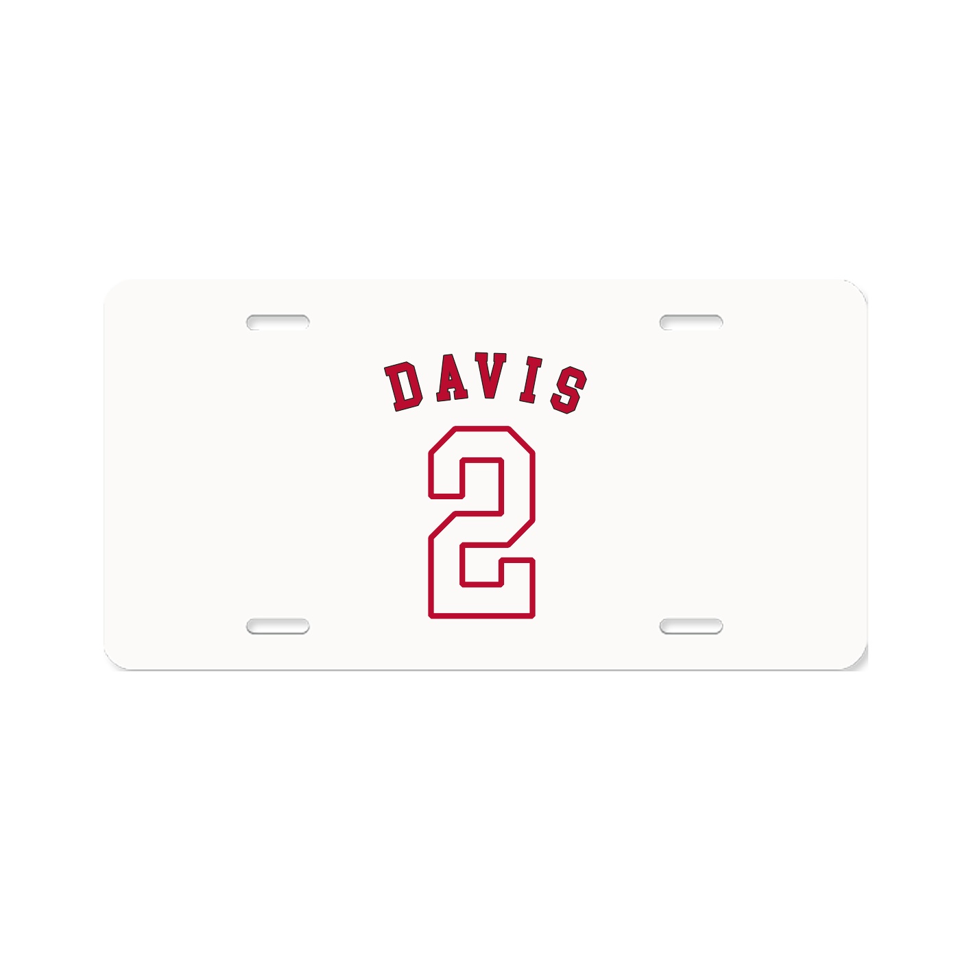 License Plate — Shirsey Arch in Classic