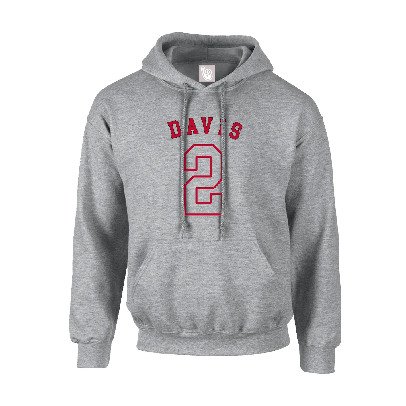 Youth Hoodie — Shirsey Arch in Grey