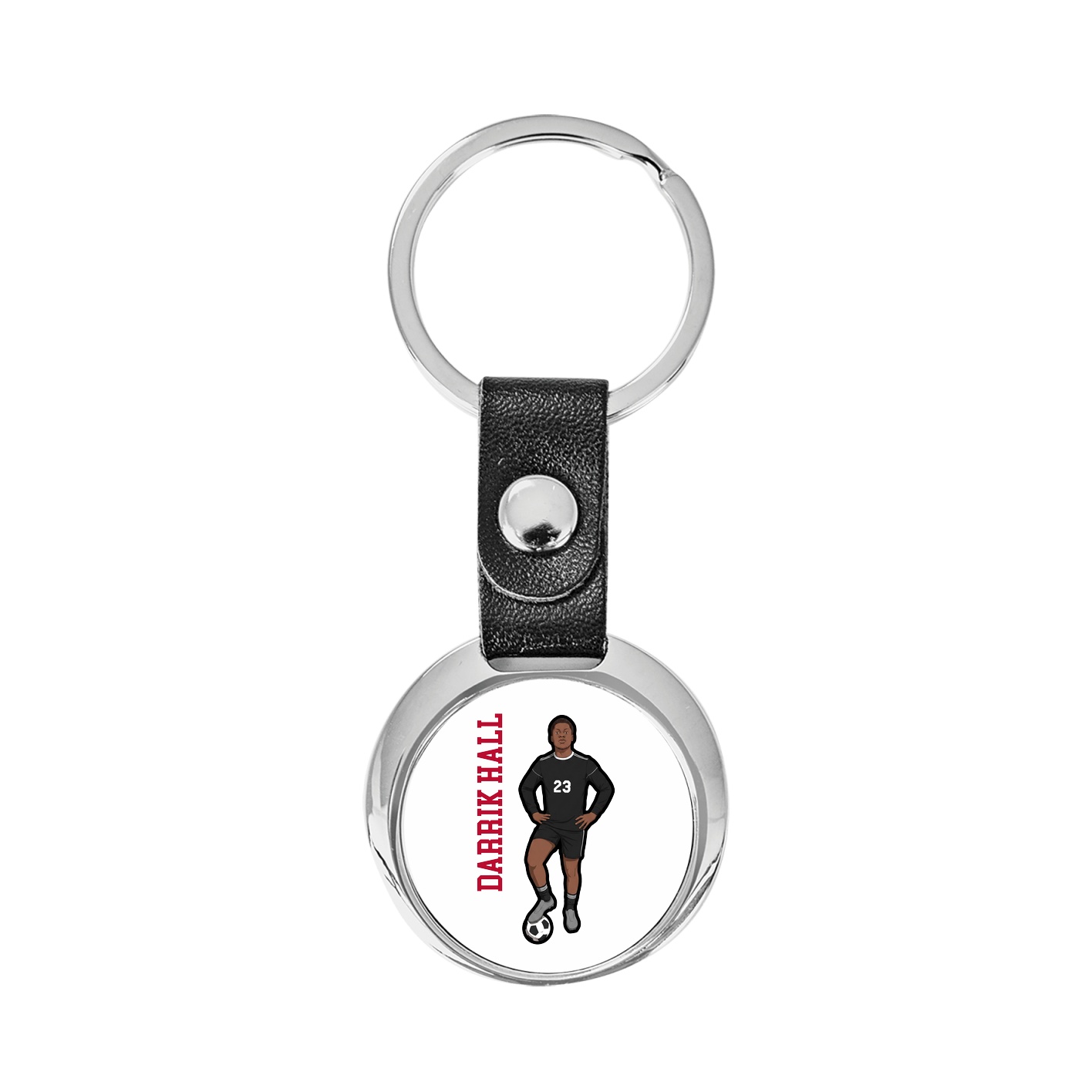 Key Chain — Name Vertical in Classic