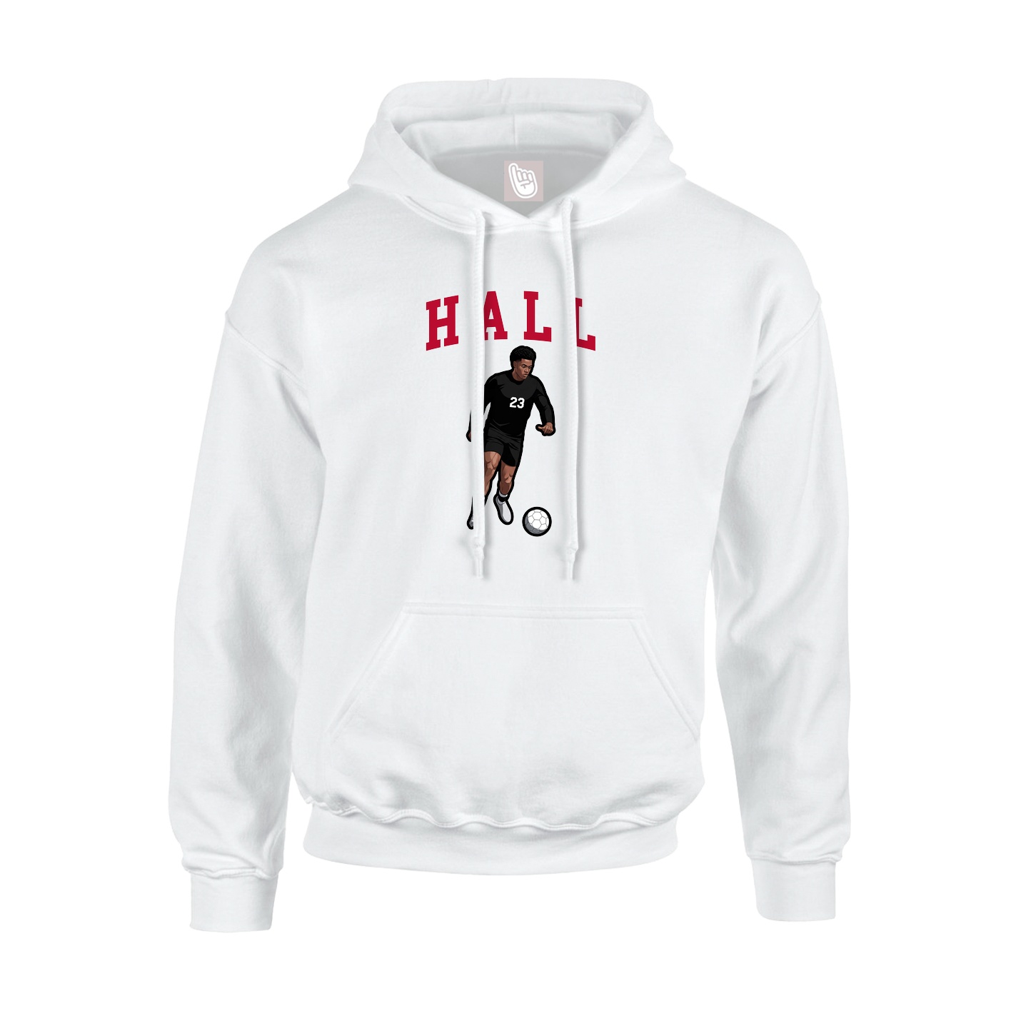 Youth Hoodie — Shirsey in White
