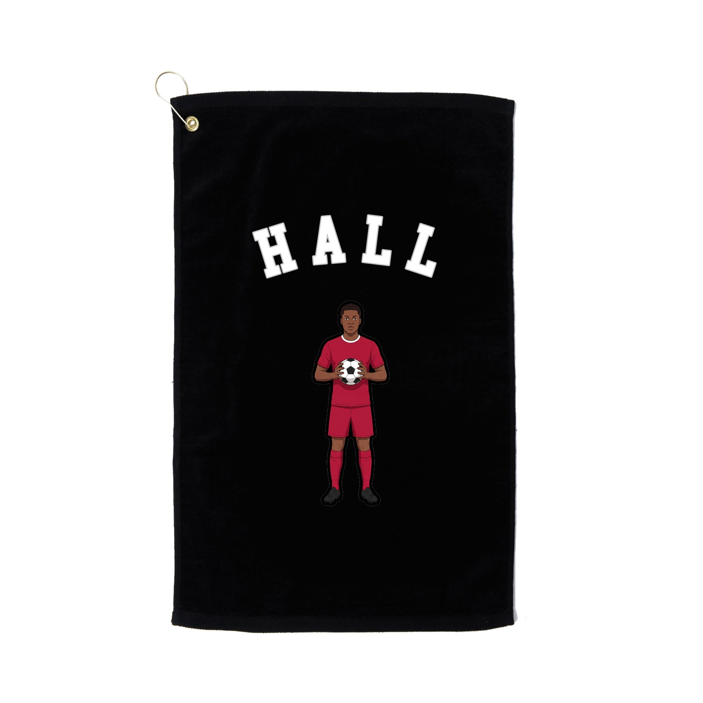 Golf Towel — Shirsey Arch in Black