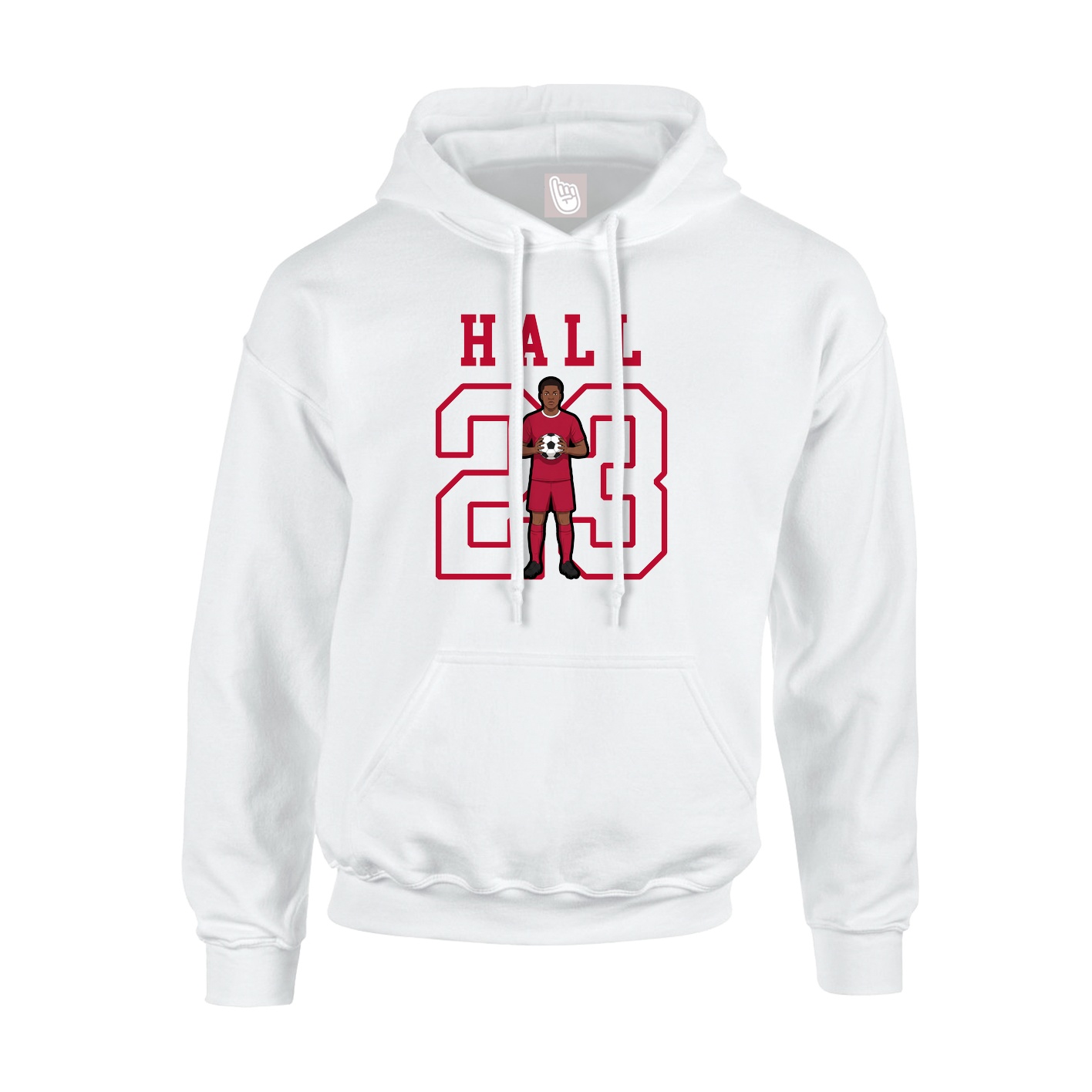 Youth Hoodie — Shirsey in White