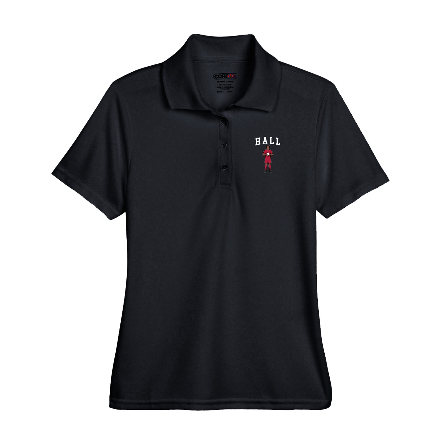 Performance Polo — Shirsey in Black