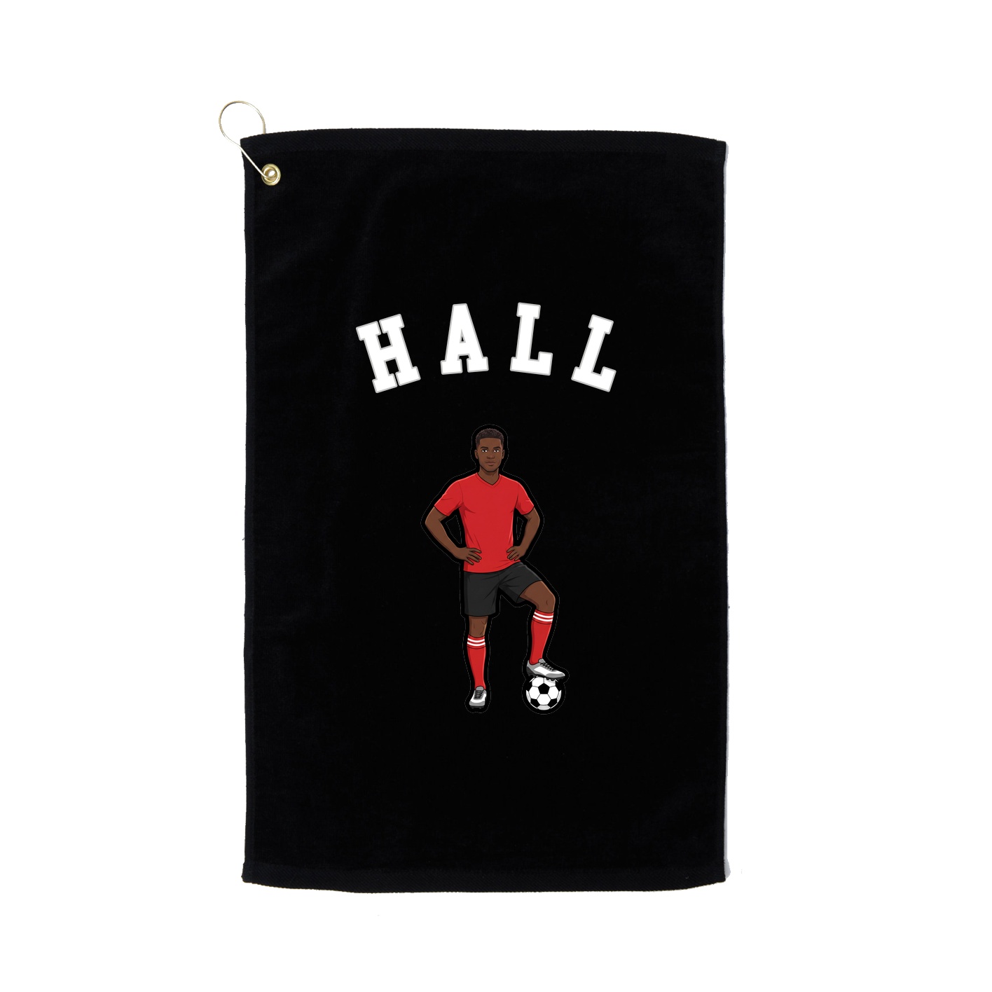 Golf Towel — Shirsey Arch in Black