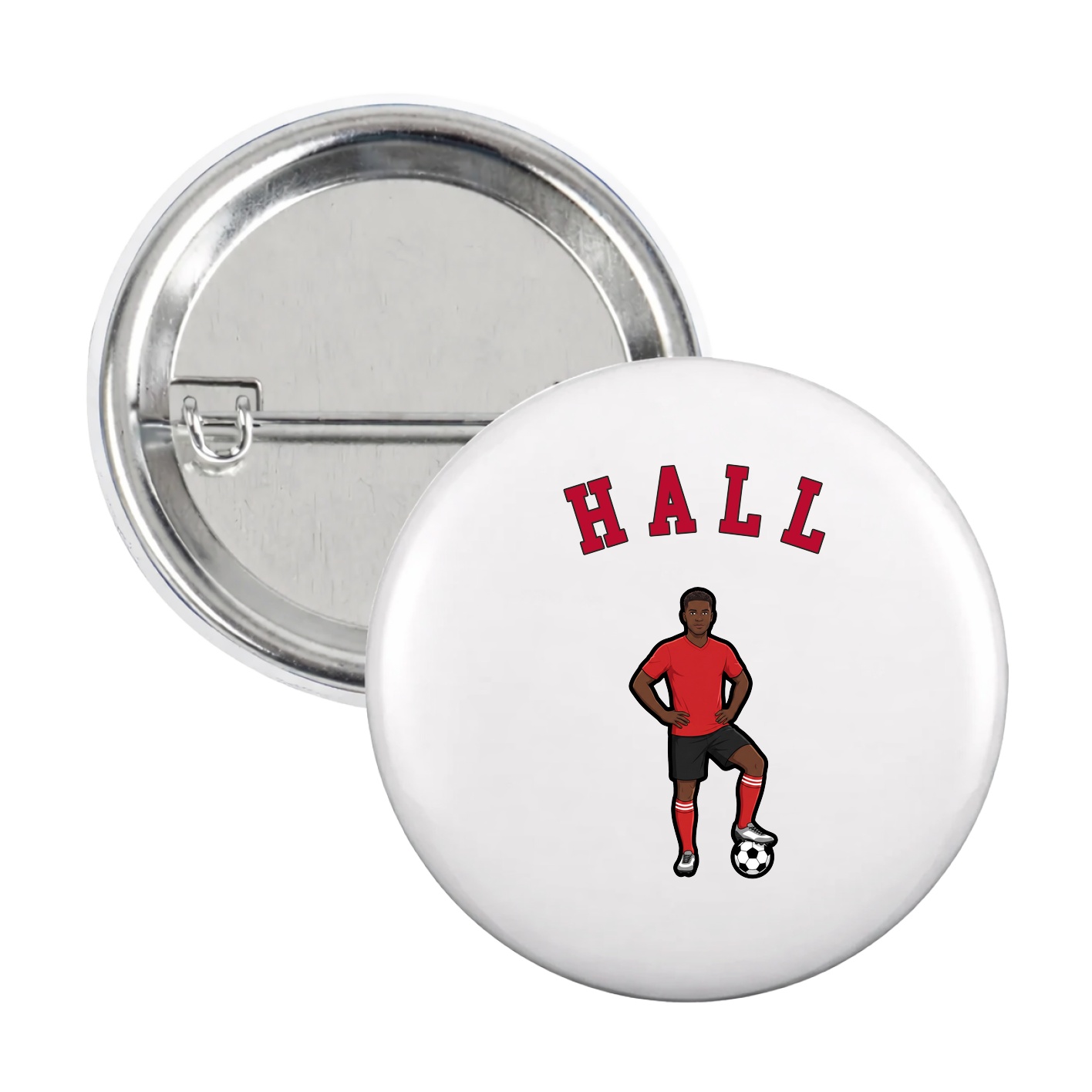 Game Day Button — Shirsey Arch in White