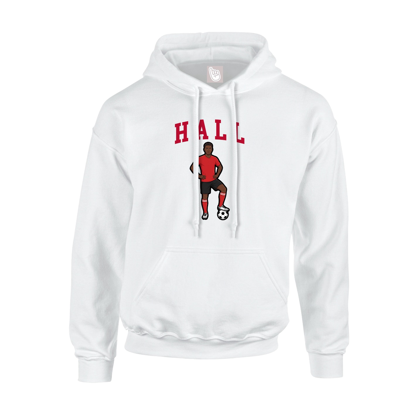 Hoodie — Shirsey in White
