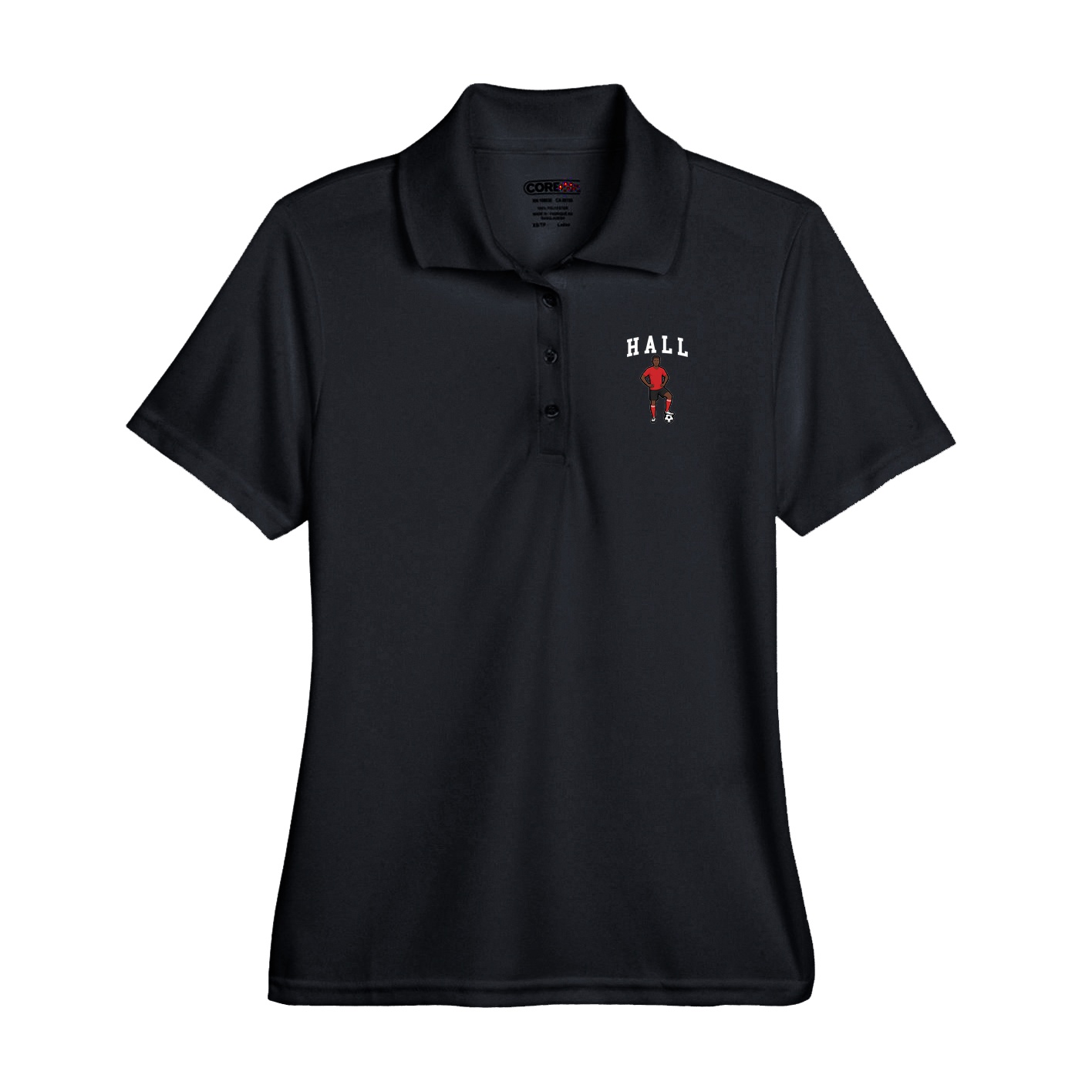Performance Polo — Shirsey in Black