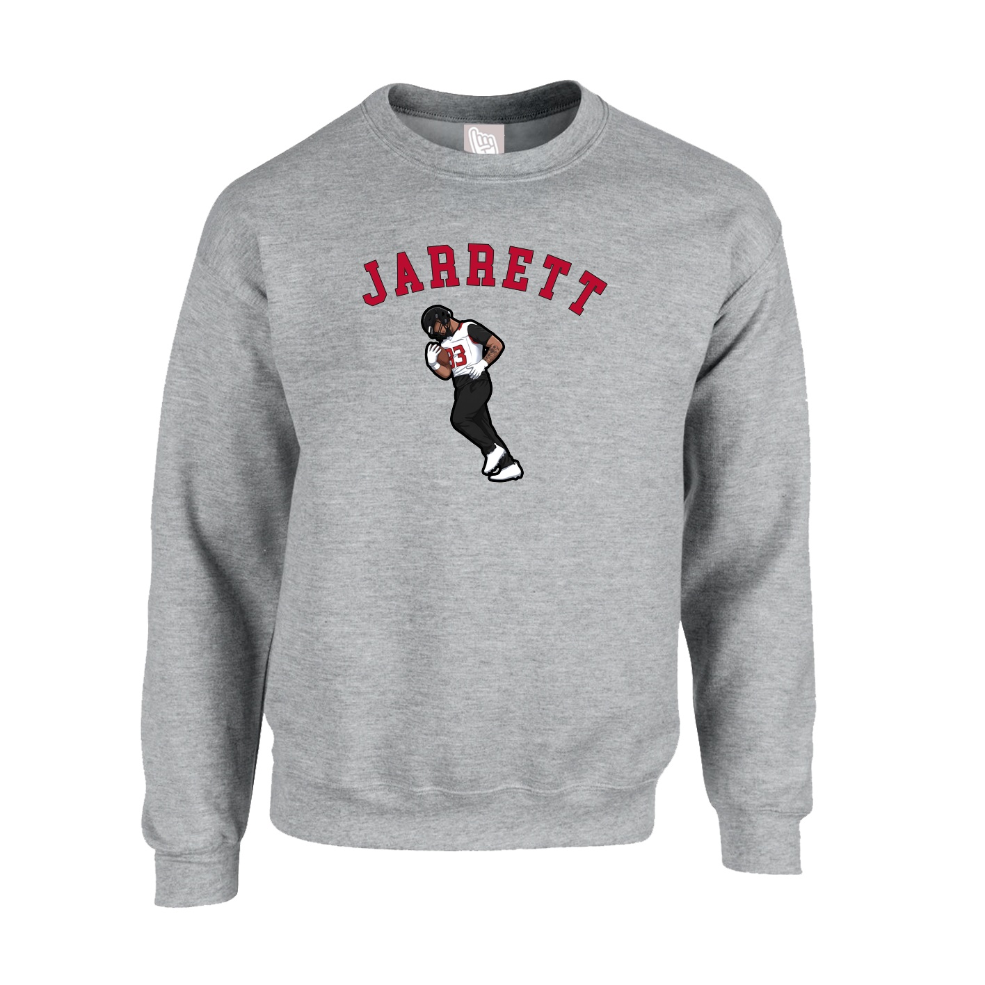 Fleece Crew — Shirsey Arch in Grey