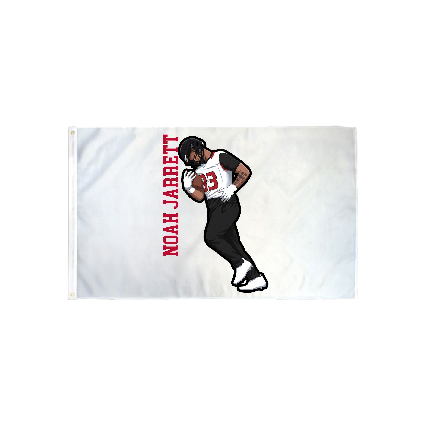 3x5 Flag — Name Vertical in Classic