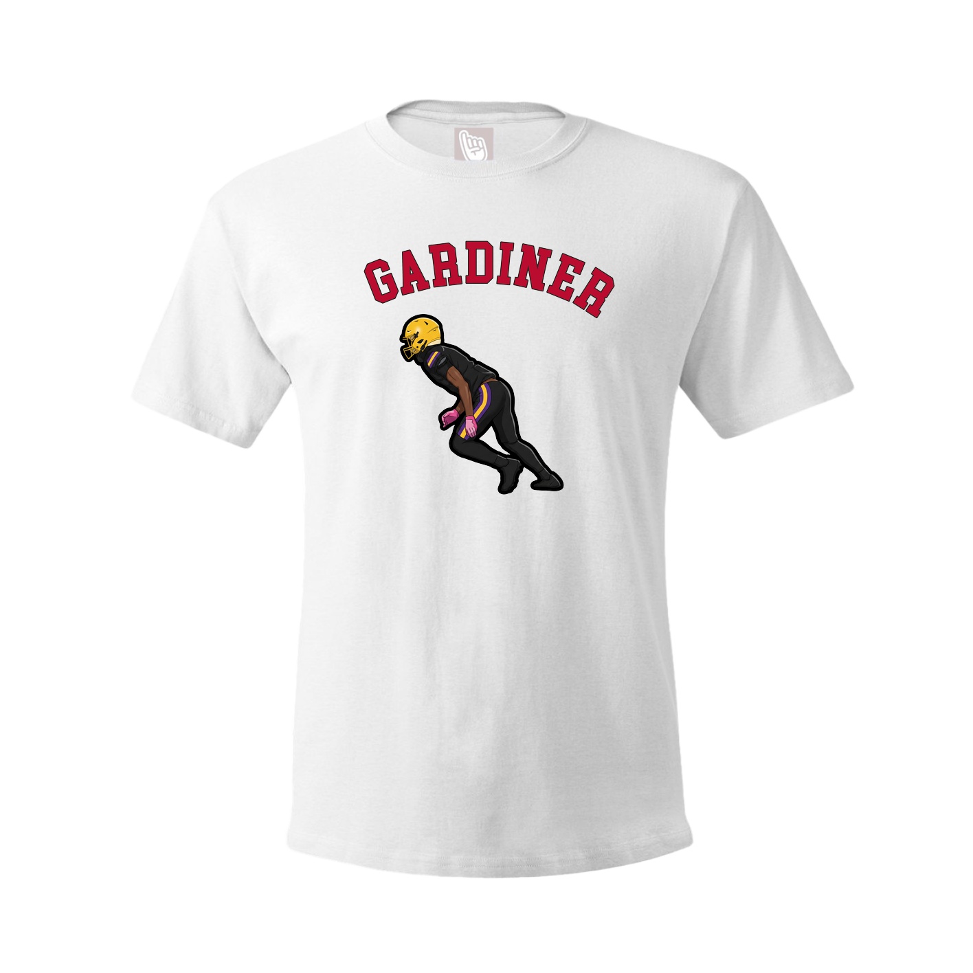 Tee — Shirsey Arch in White