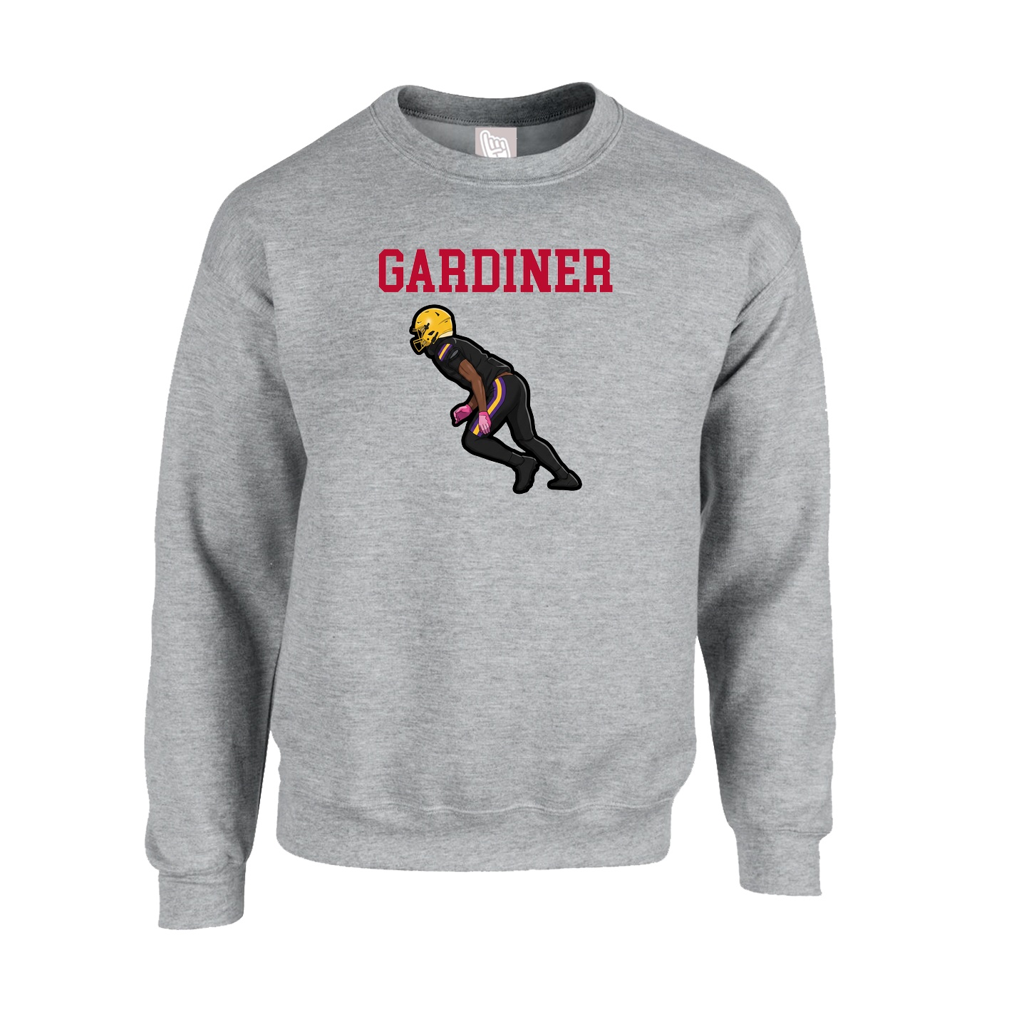 Fleece Crew — Shirsey in Grey