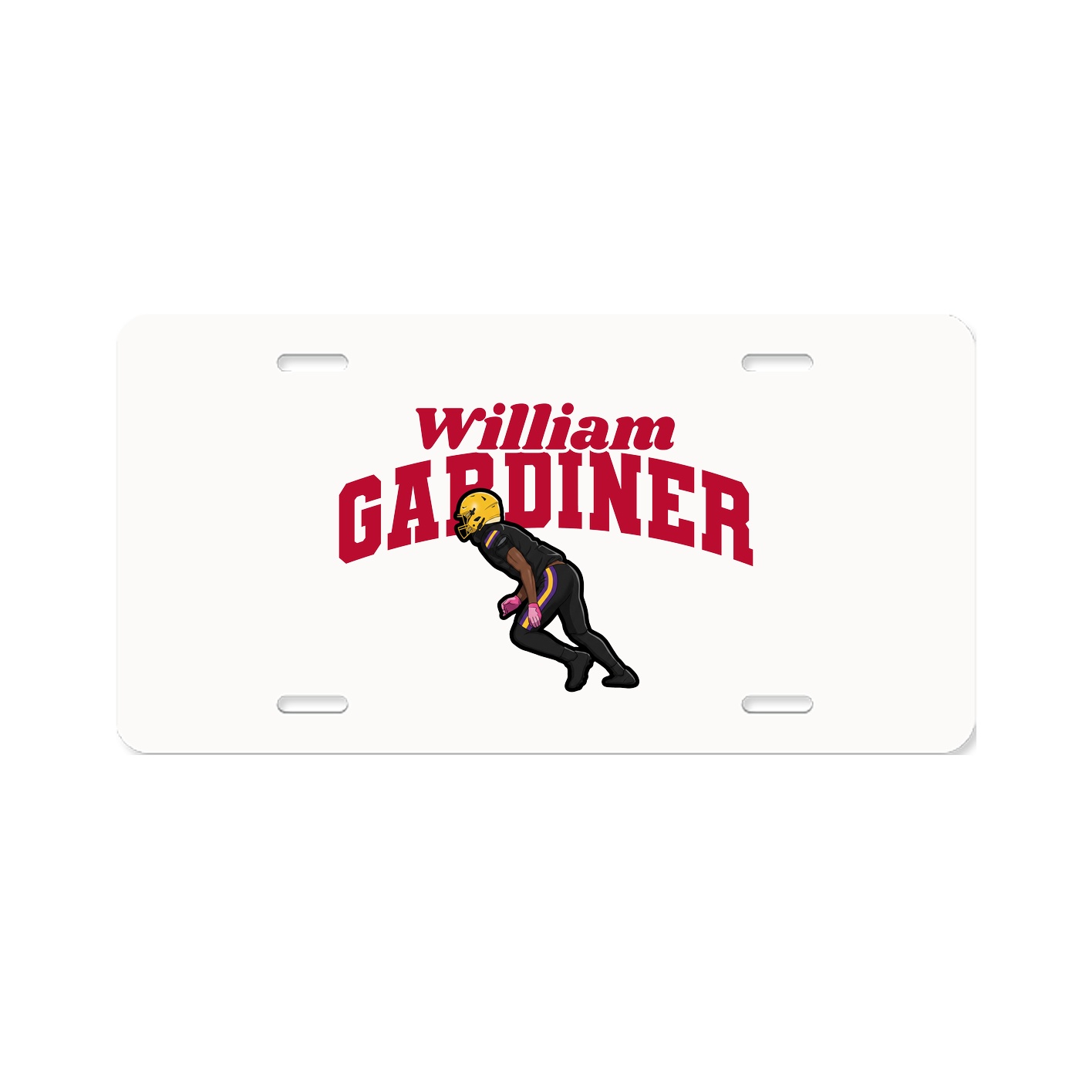 License Plate — Signature Arch in Classic