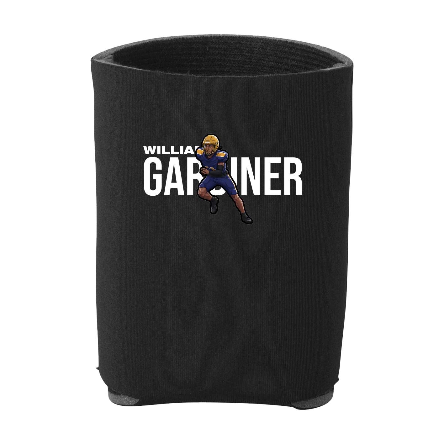 Can Holder — Player Name in Black